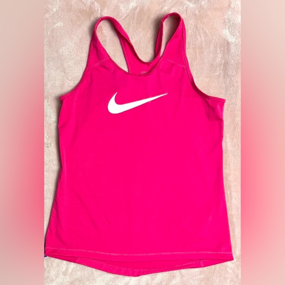 Nike Pro Girls XL Hot Pink Tank Top